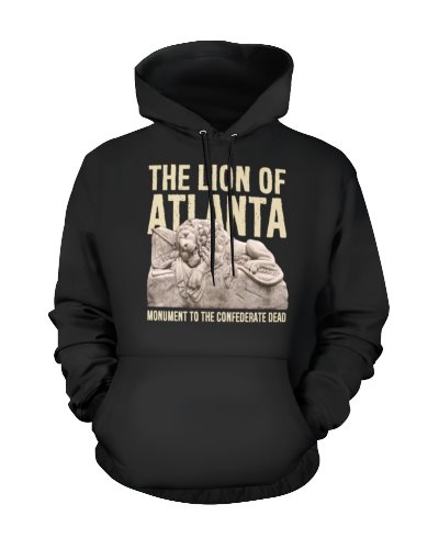 Lion of Atlanta Monument to Confederate Dead cotton hoodie